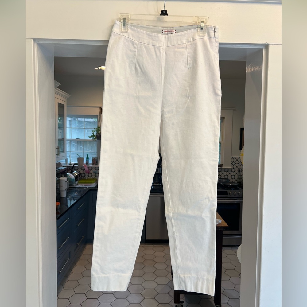 Frances Valentine white pants 6